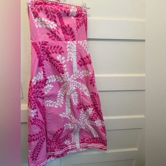Lilly Pulitzer Dresses & Skirts - Lilly Pulitzer Royal Palm Way Sabrina Dress size 2 Green Lining zipper & tie